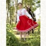Платье Дмитра, габардин, красное- фото 1