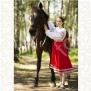 Платье Дмитра, габардин, красное - фото 3
